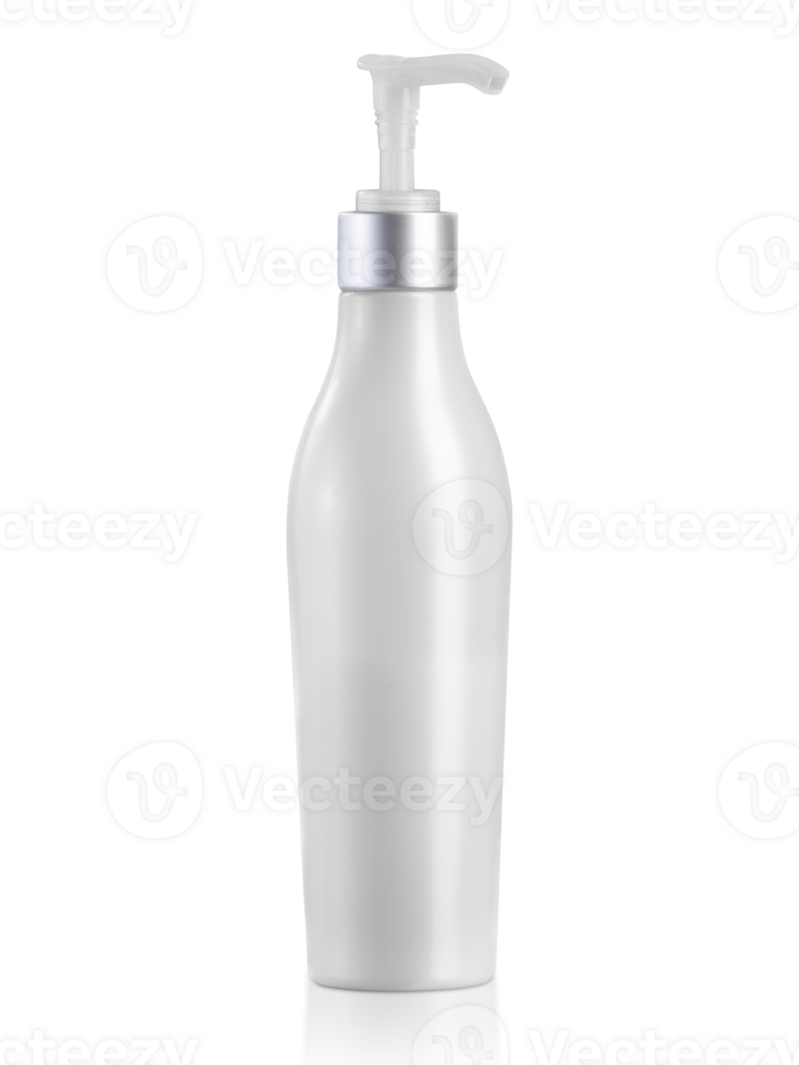 Bottles with pump mockup, transparent background png