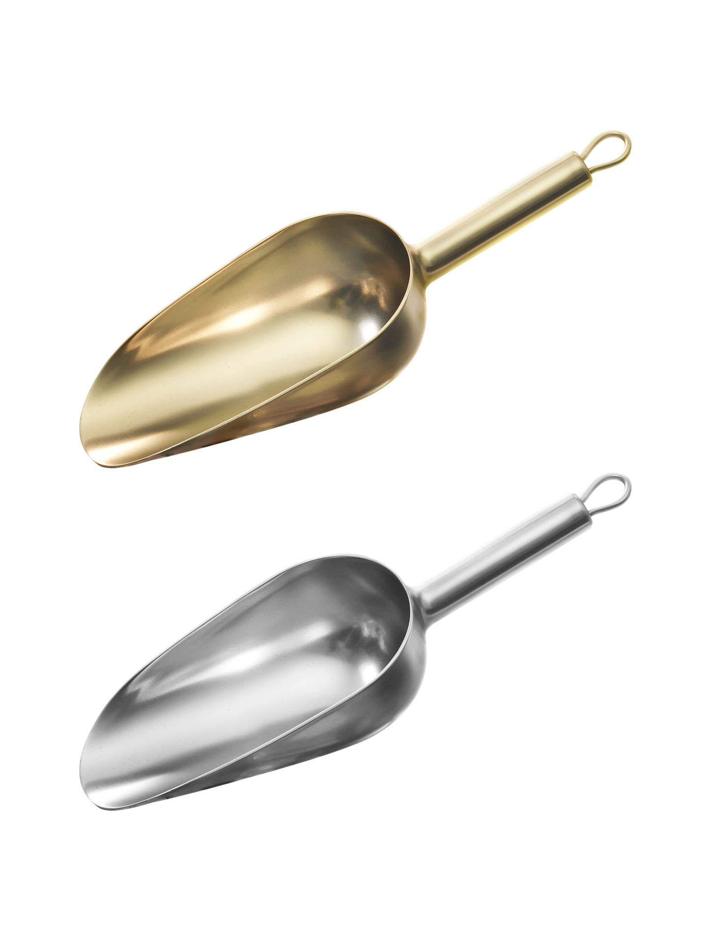 Metal Ice scoop, transparent background 24851145 PNG