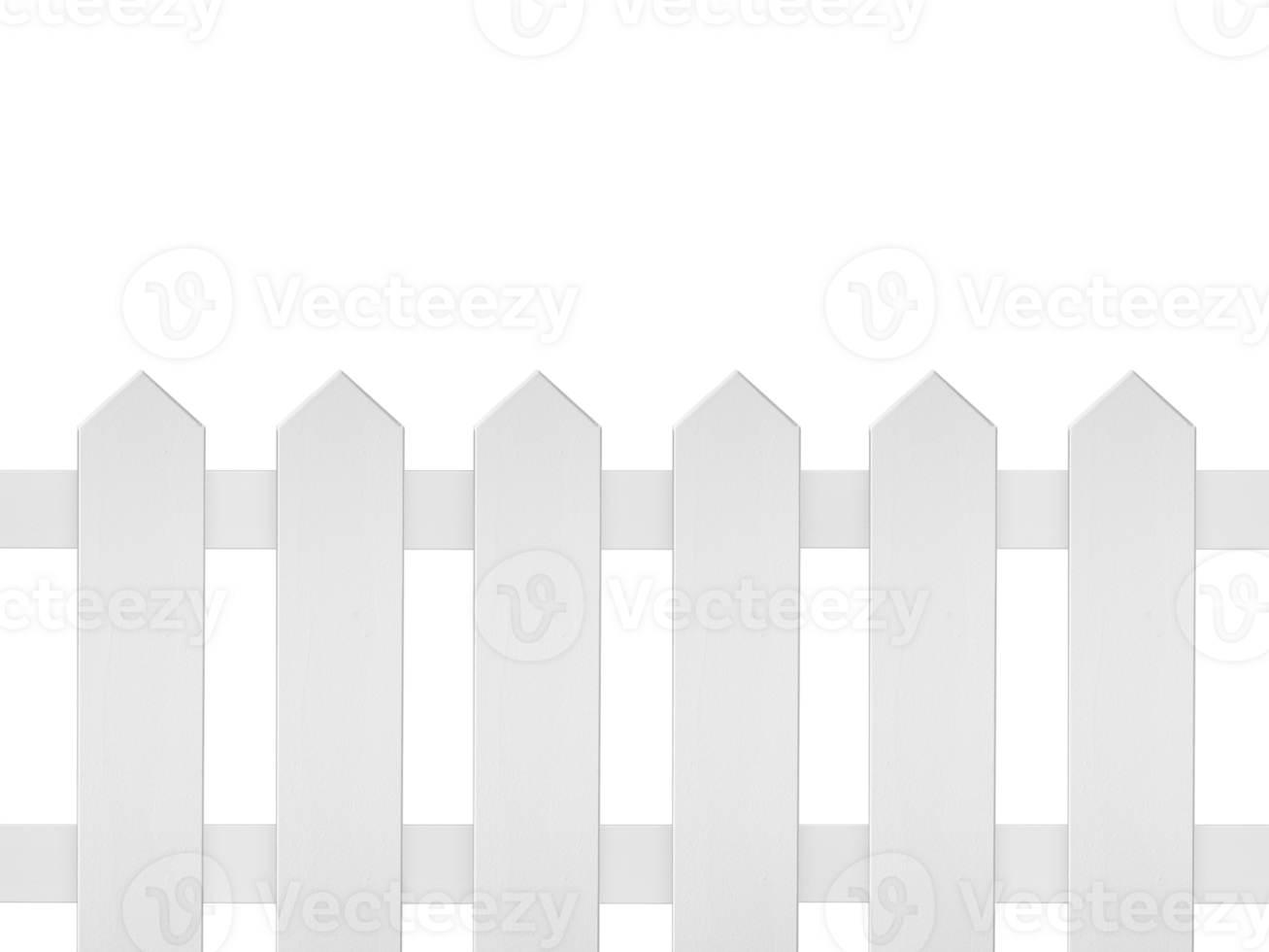 bianca di legno recinzione, trasparente sfondo png