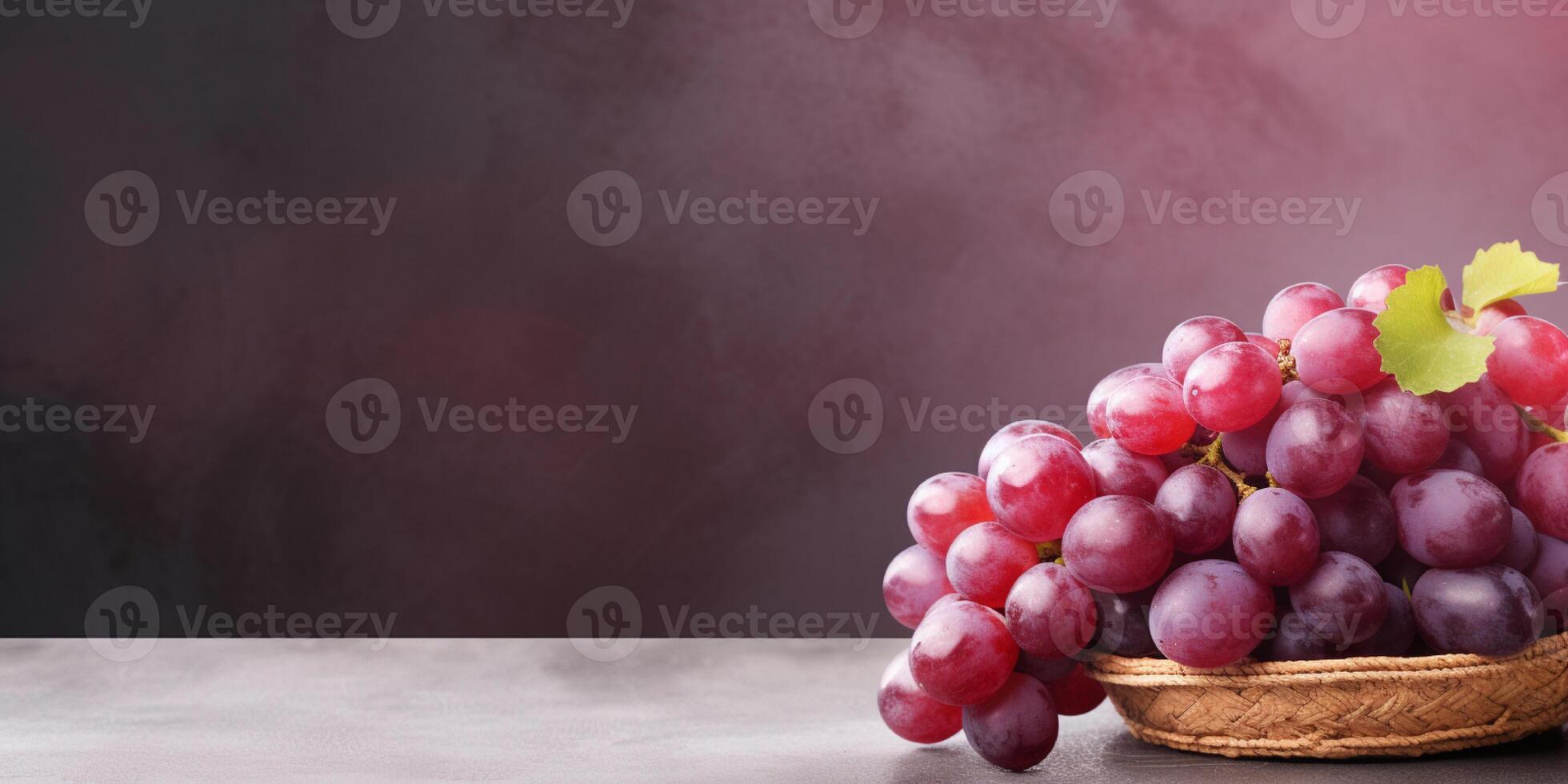 grape organic fruit copy space background, photo