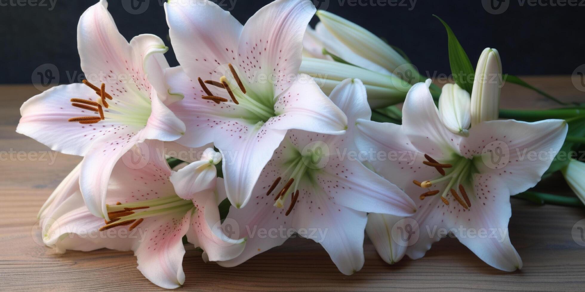 Background copy space lily flower by tools photo