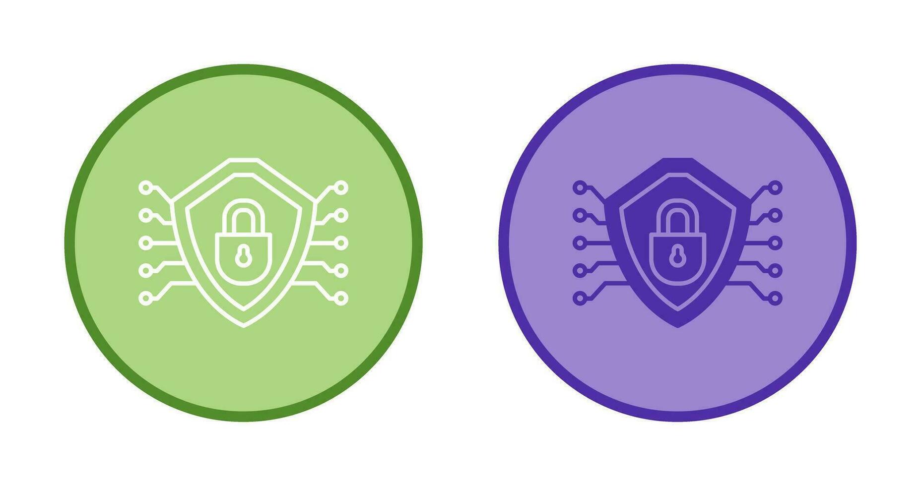 Cyber Security Vector Icon