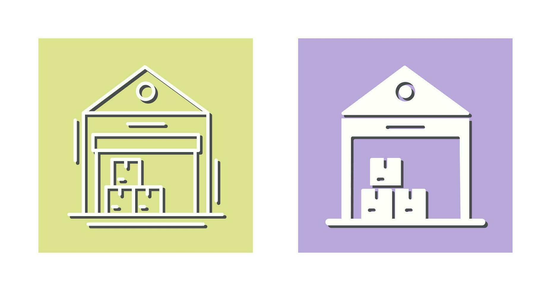 Warehouse Vector Icon