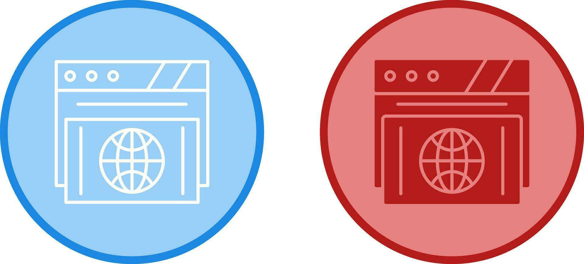 Browser Vector Icon