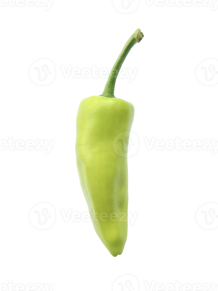 green chili pepper, transparent background png