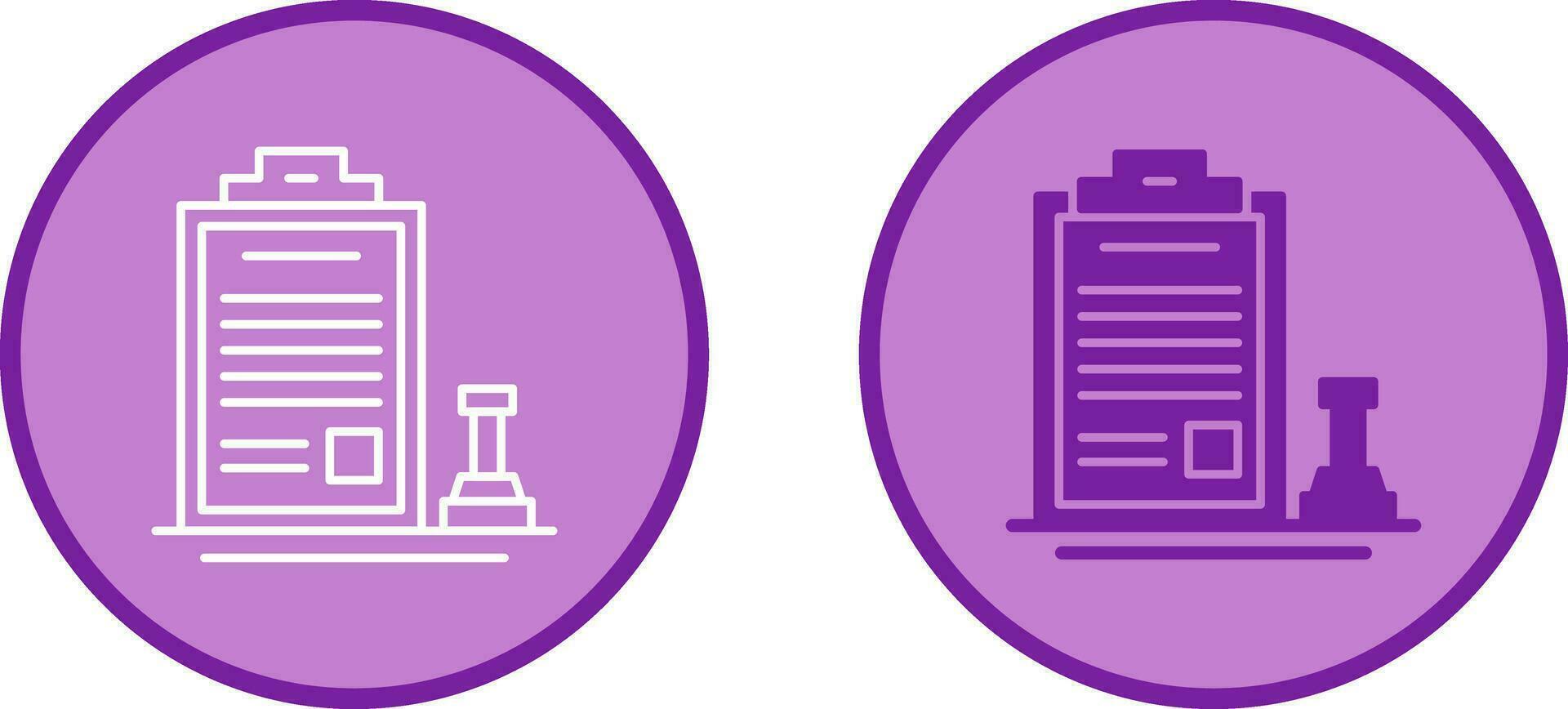 Stamp Vector Icon