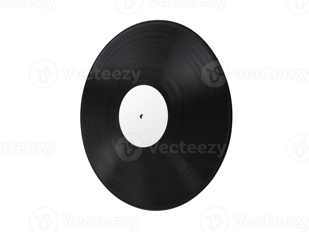 schwarz Vinyl Aufzeichnung transparent Hintergrund png