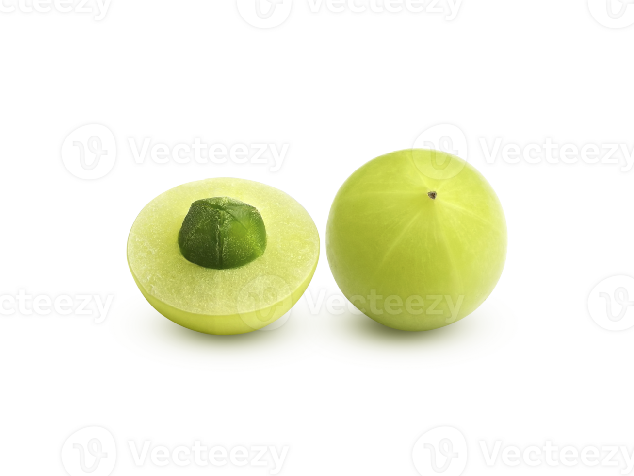 Indian gooseberry Phyllanthus emblica amla fruits green transparent background png