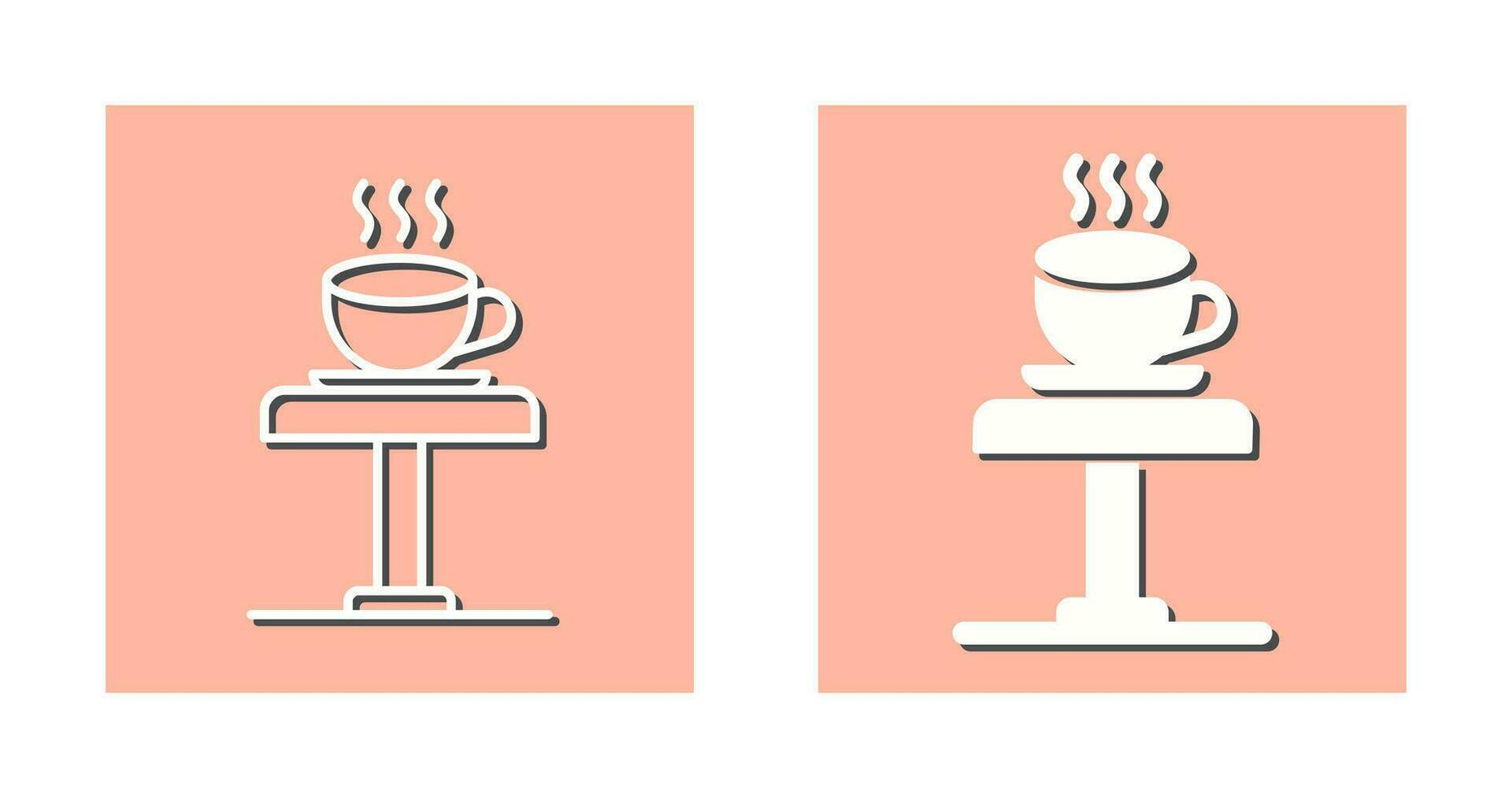 Coffee Table Vector Icon