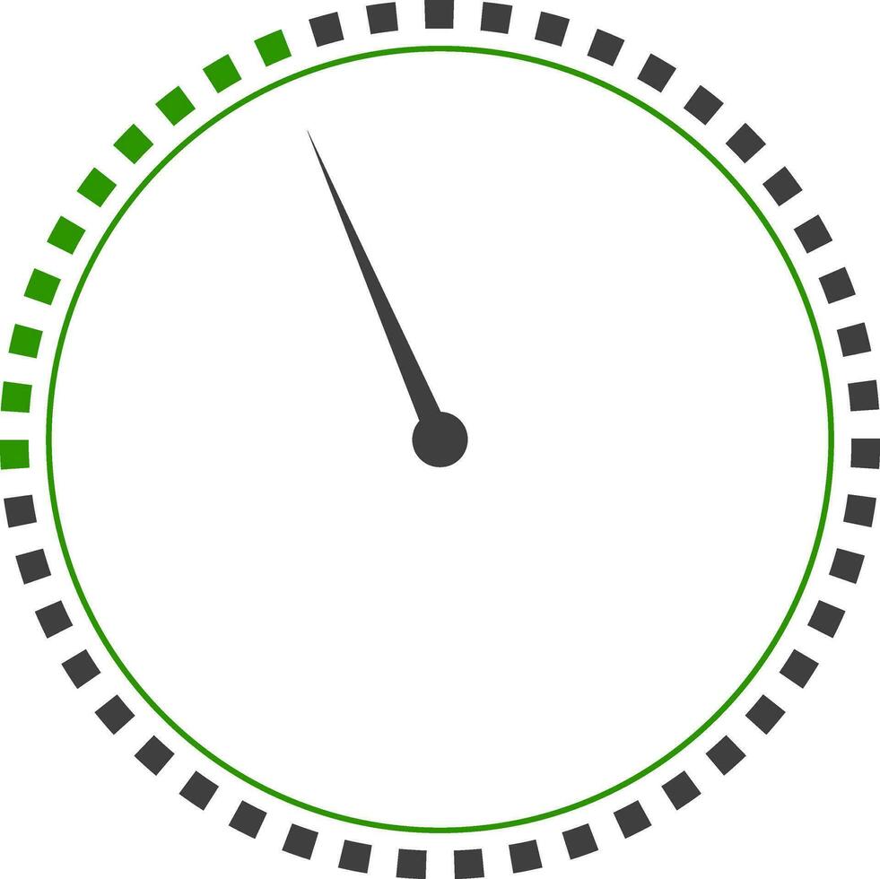 Circle infographic element with pointer. vector