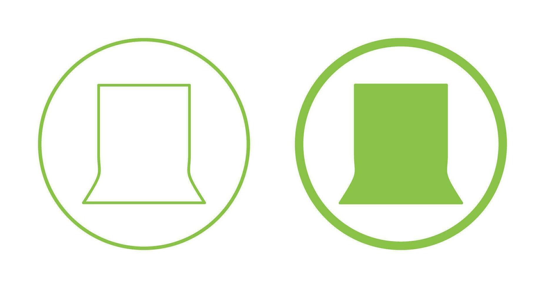 Unique Back Stand Vector Icon