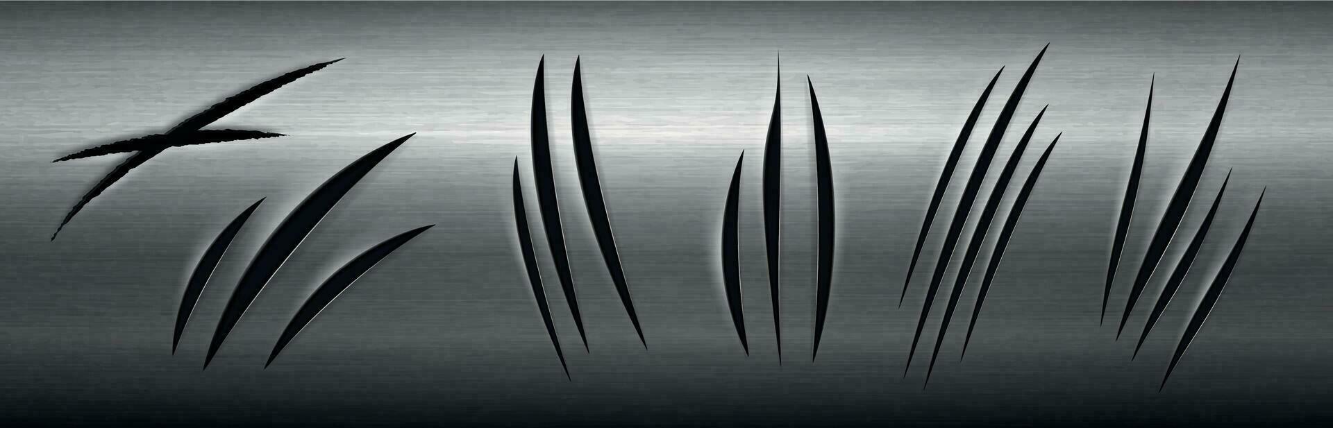 Scratches Texture Illustration vector
