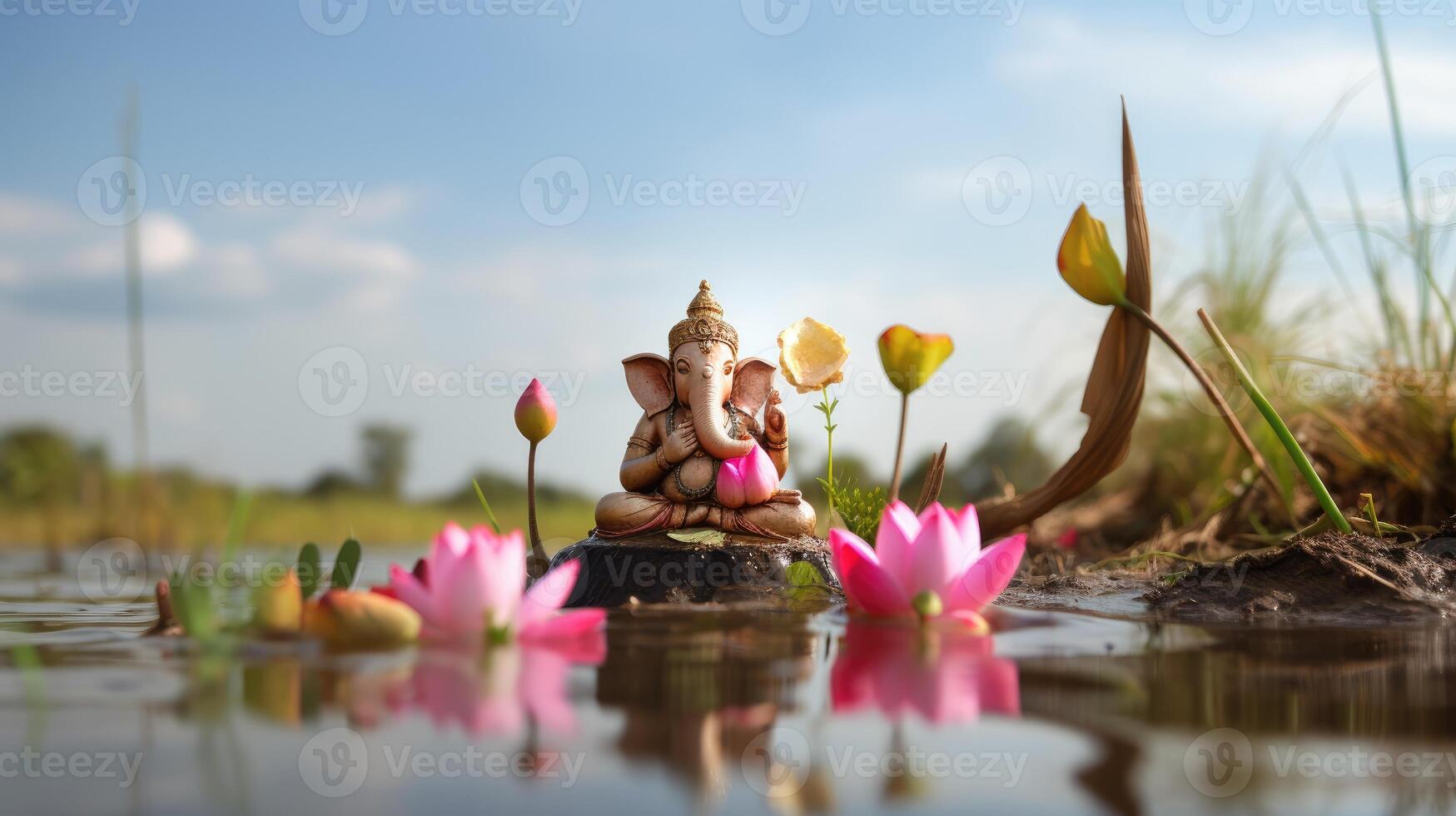 Ganesha illustration, Ganesh Chaturthi, Ganesh, Ganesha, Lord Ganesh, Lord Ganesha. photo