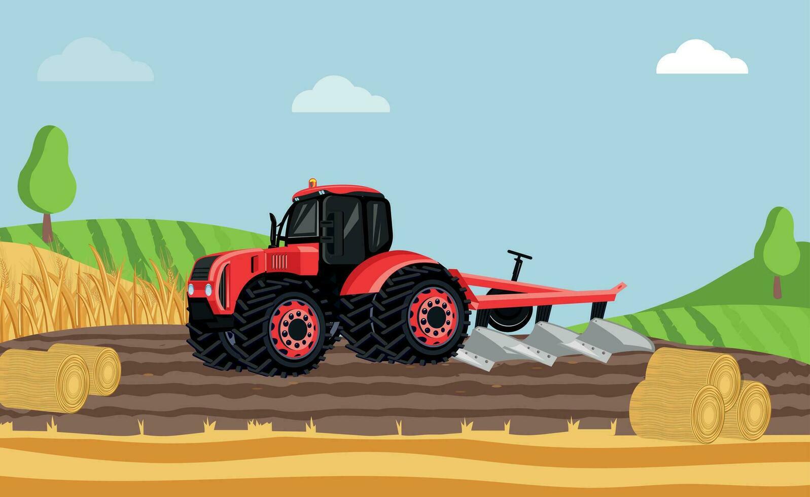 Agricultural Machine Composition vector