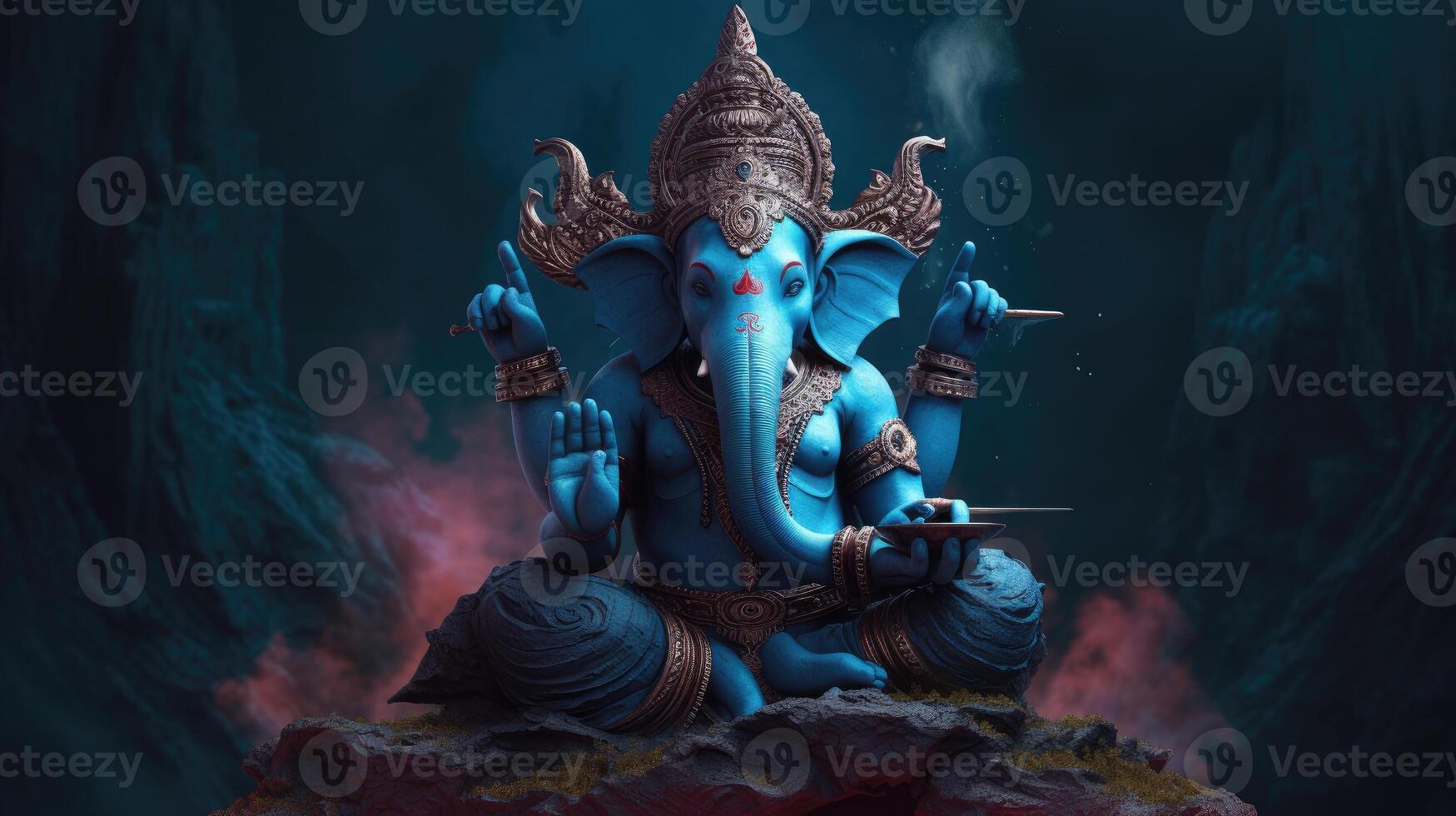 Ganesha illustration, Ganesh Chaturthi, Ganesh, Ganesha, Lord Ganesh, Lord Ganesha. photo