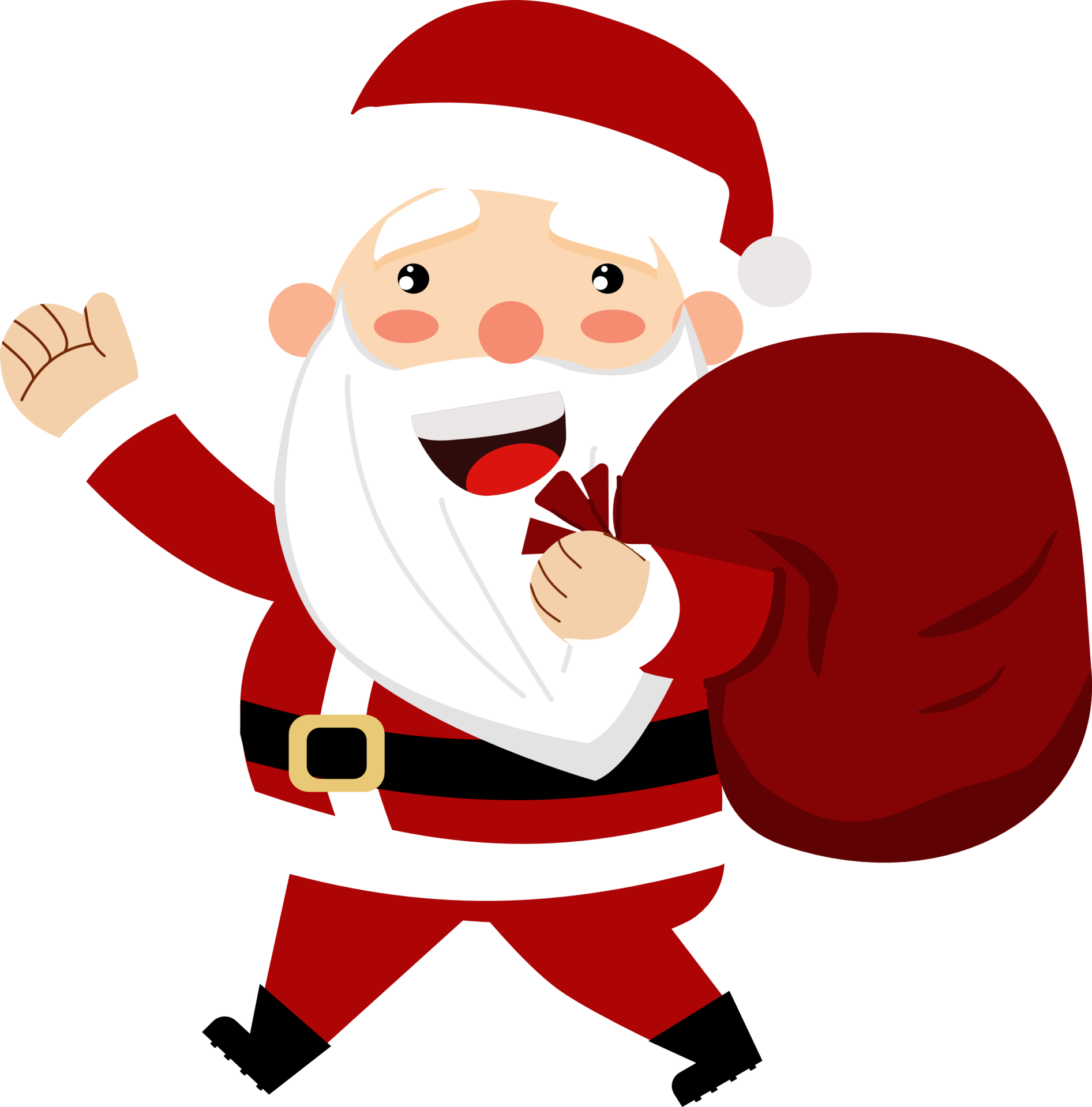 santa-clauses-in-christmas-holiday-24854265-png
