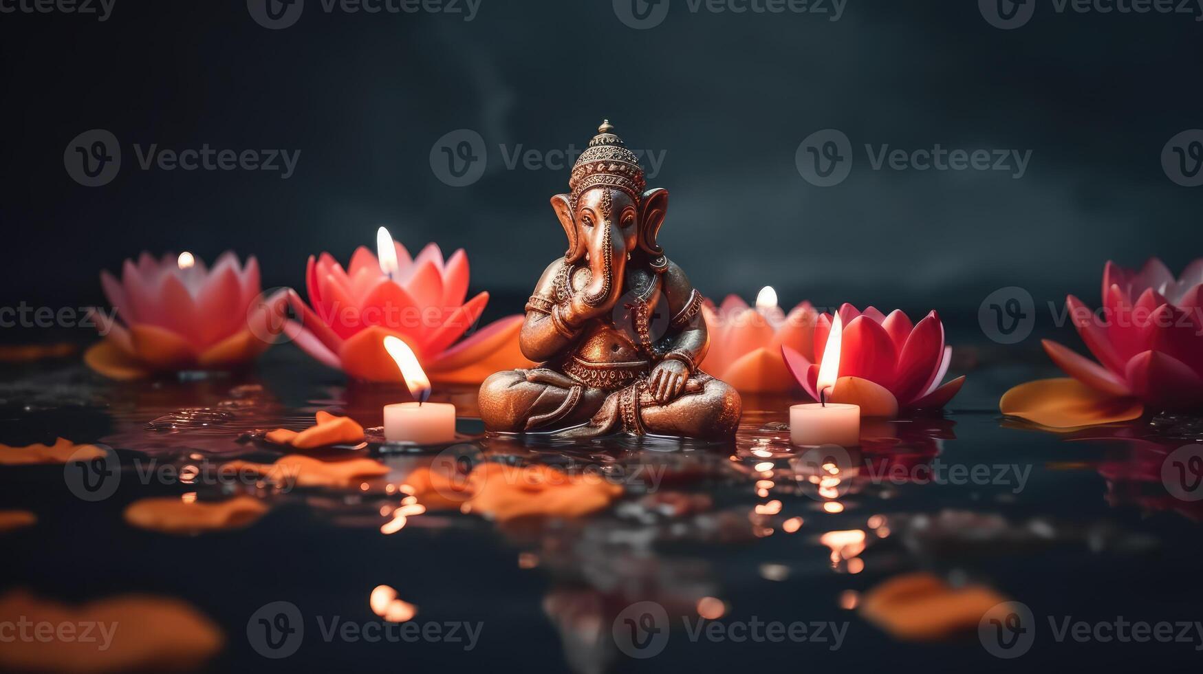 Ganesha illustration, Ganesh Chaturthi, Ganesh, Ganesha, Lord Ganesh, Lord Ganesha. photo