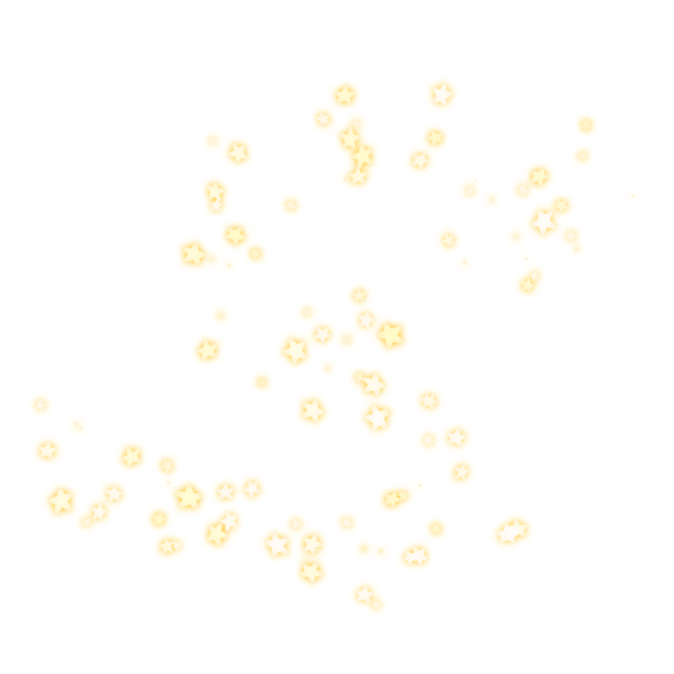 lindo espumante estrelas png