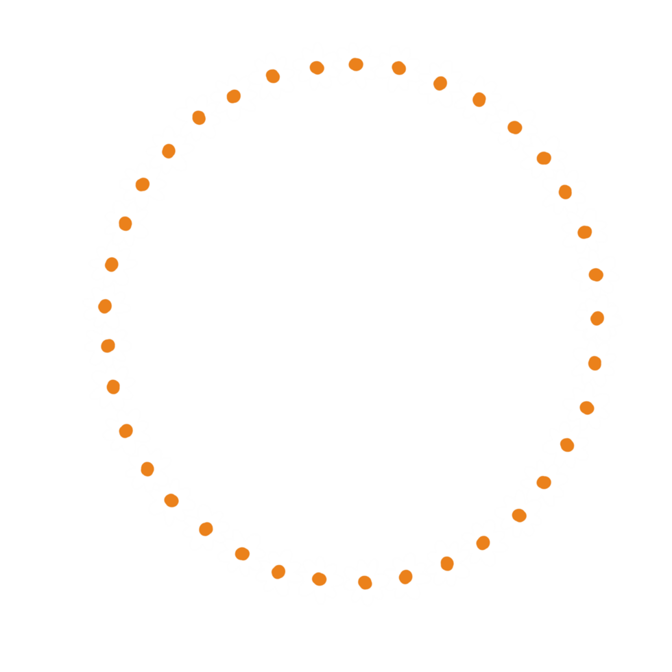 Daisy flower frame png