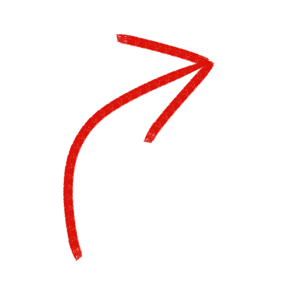 Red arrow clipart png