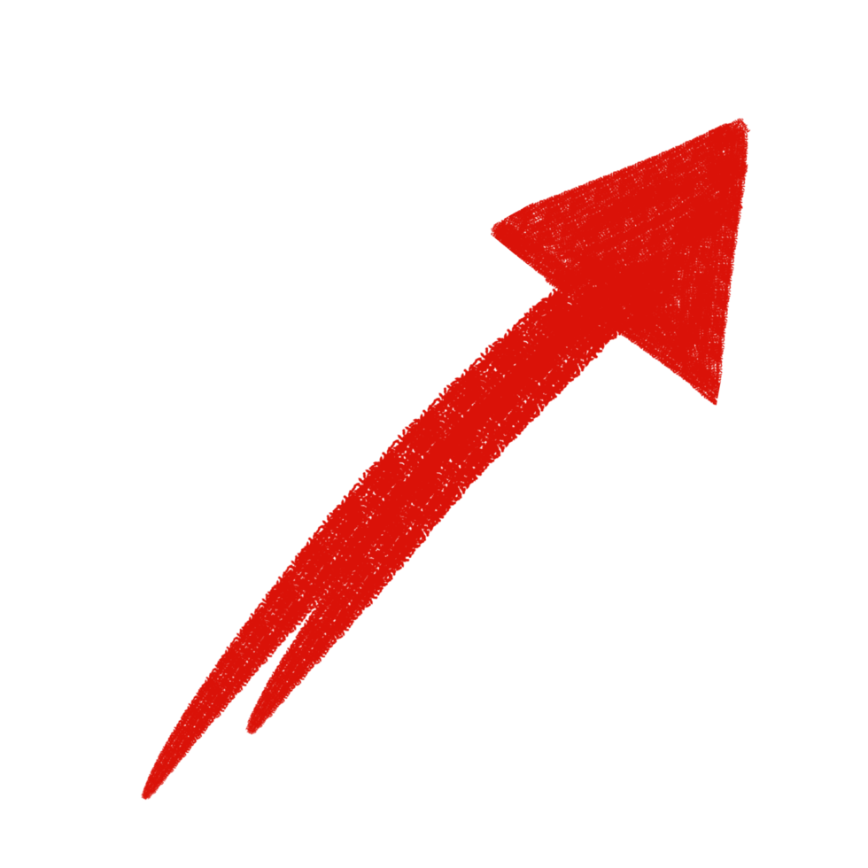 Red arrow clipart png