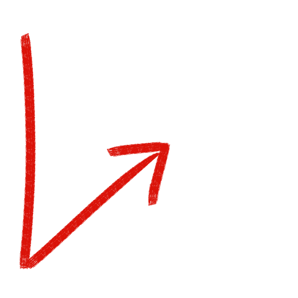 Red arrow clipart png
