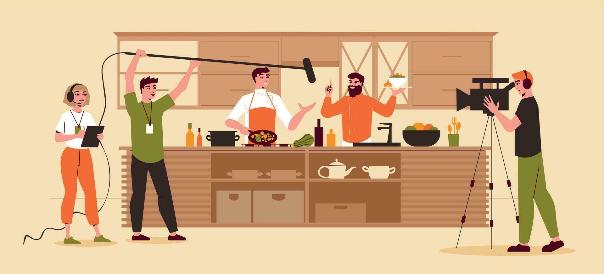 culinario clases vídeo vector