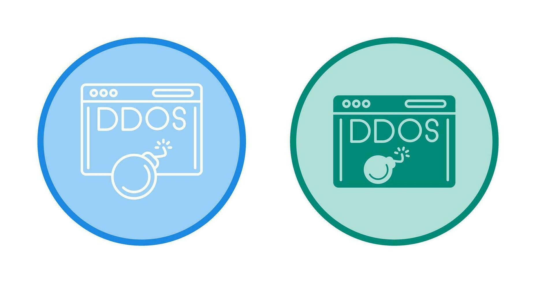 Ddos Attack Vector Icon