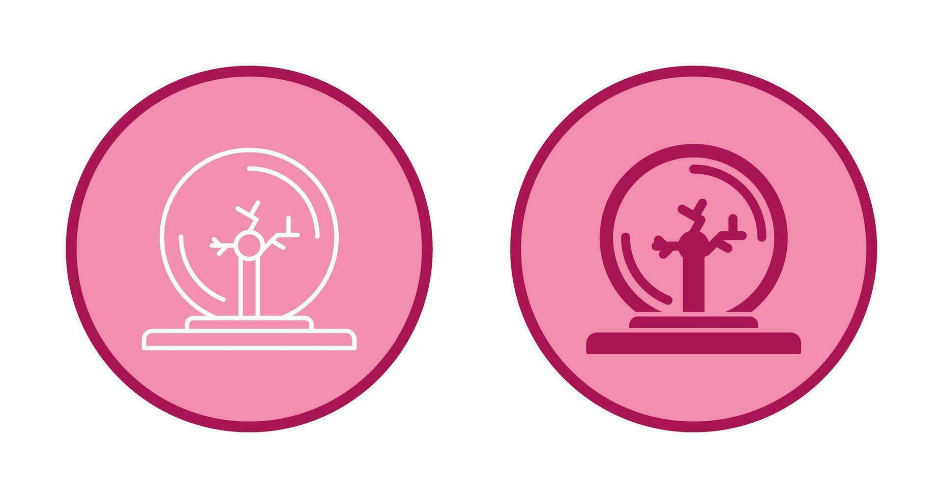 Plasma Ball Vector Icon