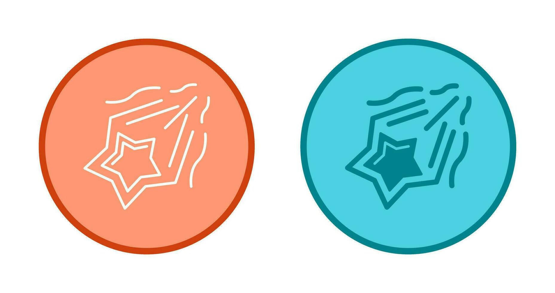 Shooting Star Vector Icon