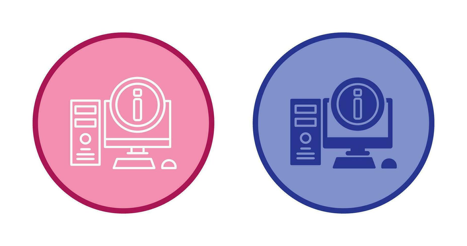 Computer Vector Icon