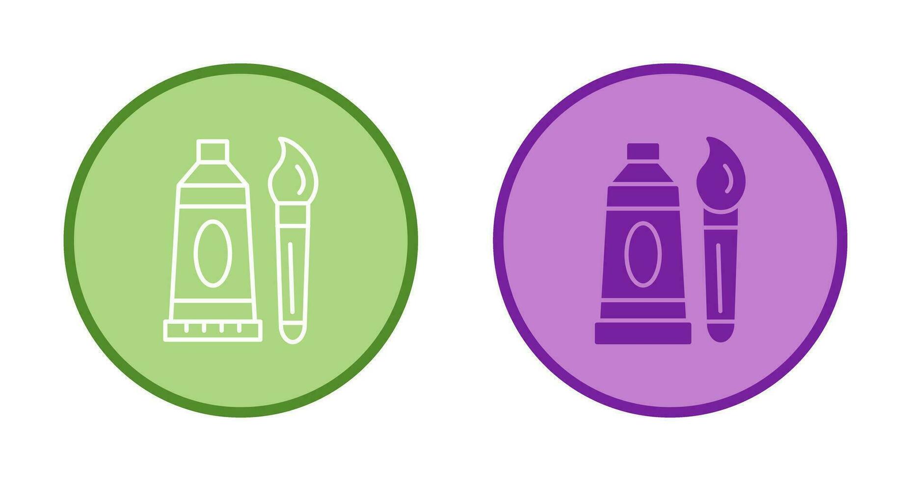 Oil Paint Vector Icon