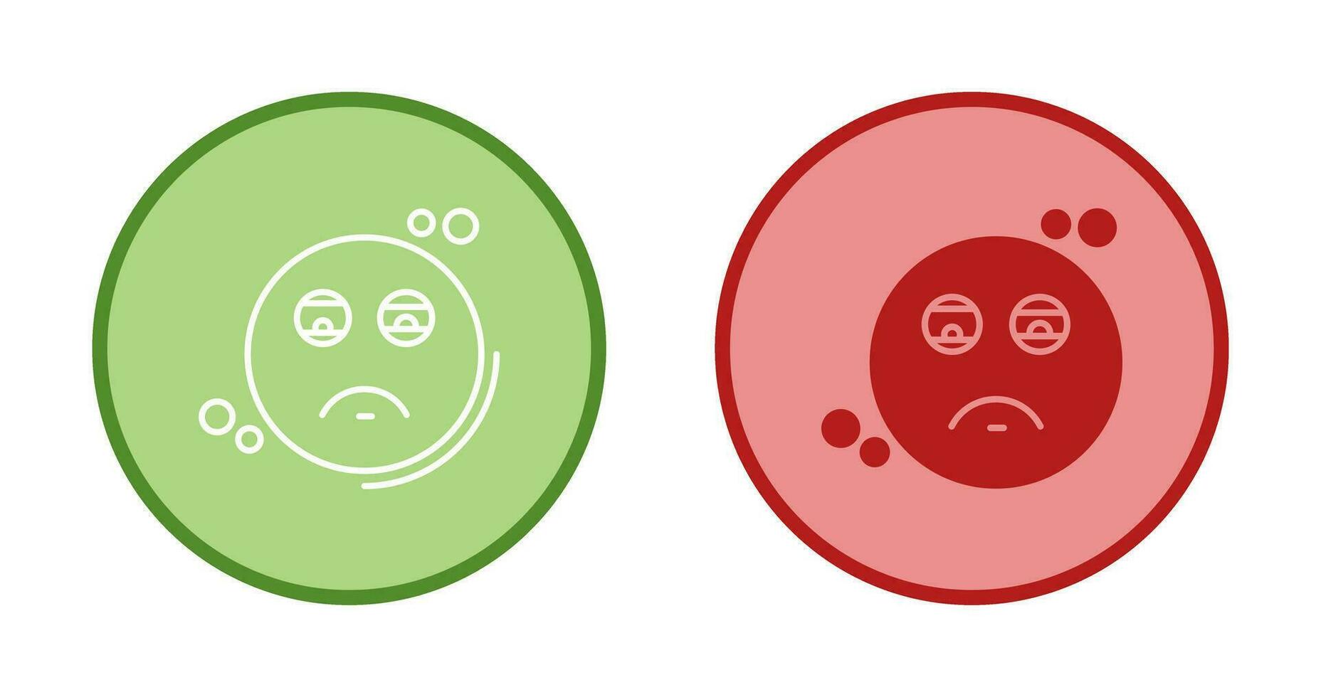 Tired Vector Icon