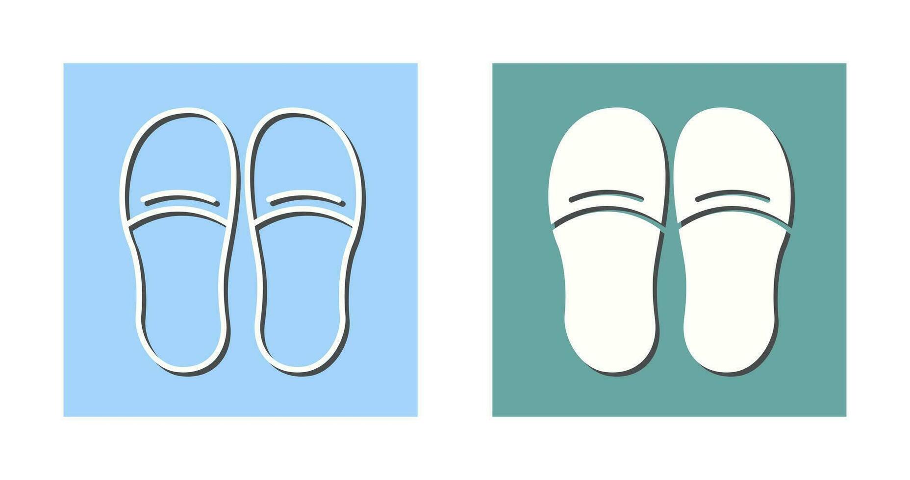 Slippers Vector Icon