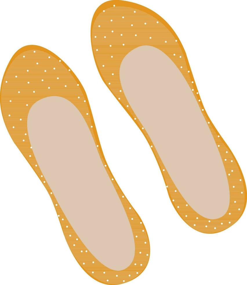 Illustration of slipper. vector