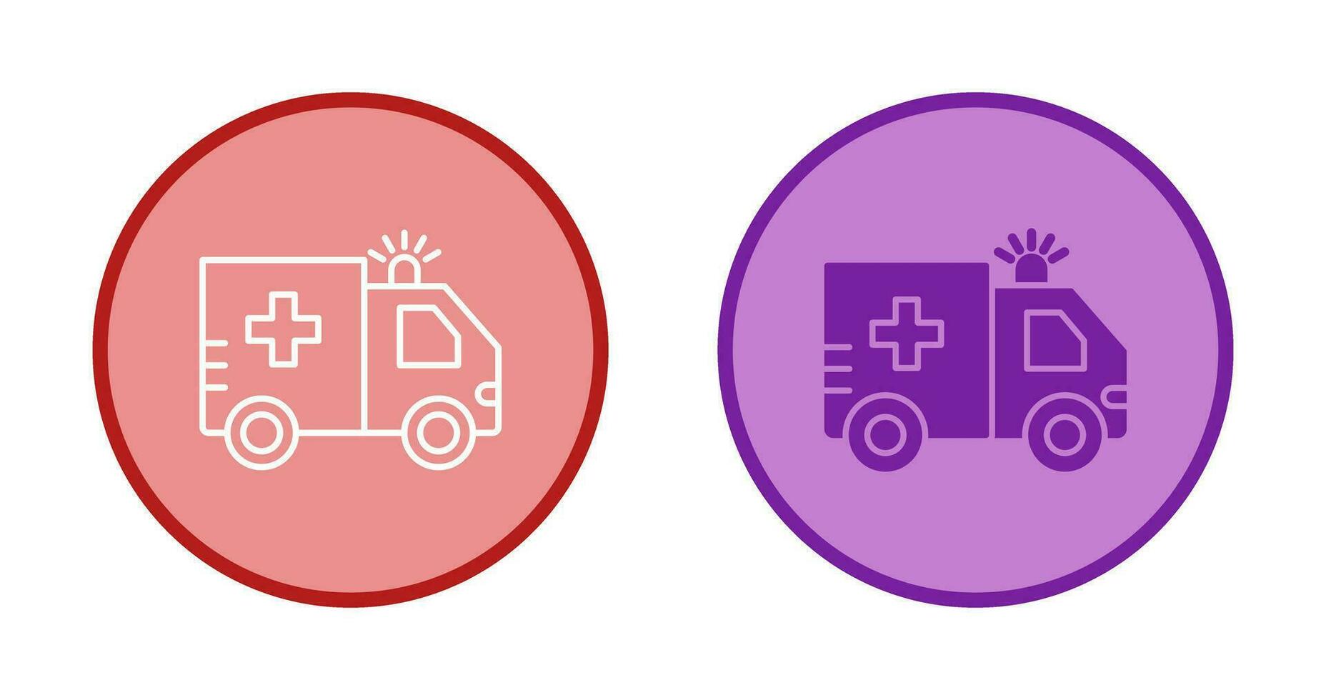 Ambulance Vector Icon