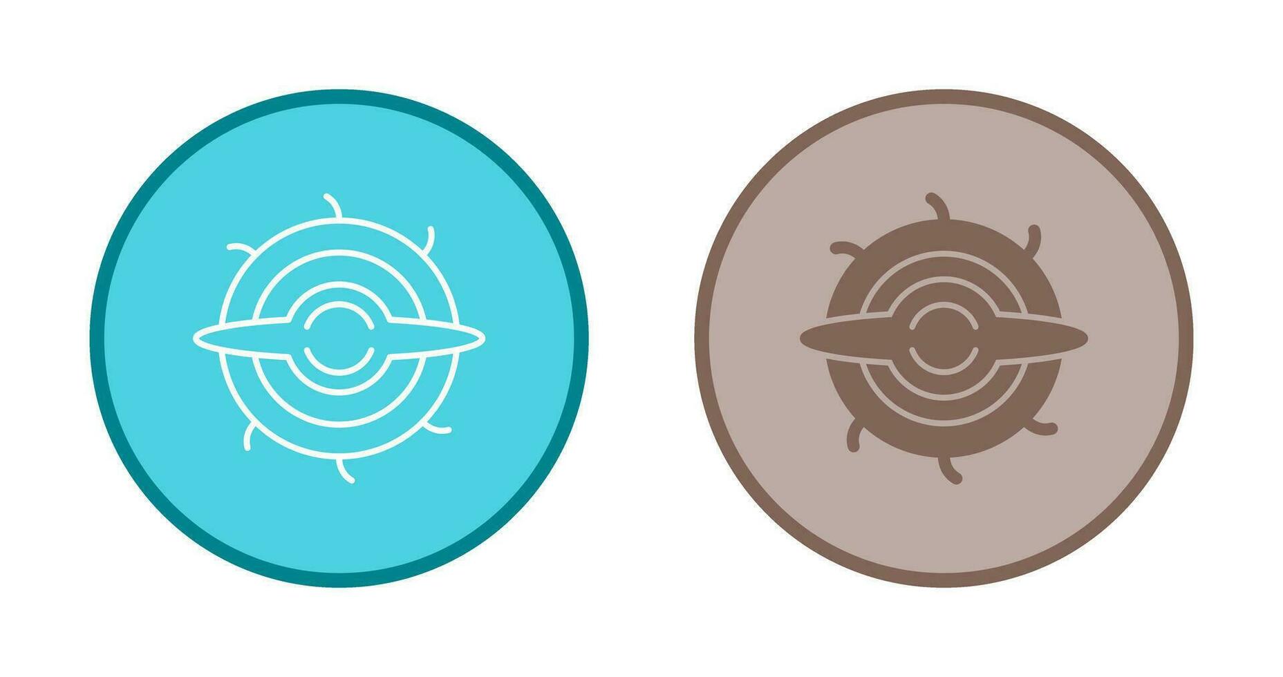 Black Hole Vector Icon