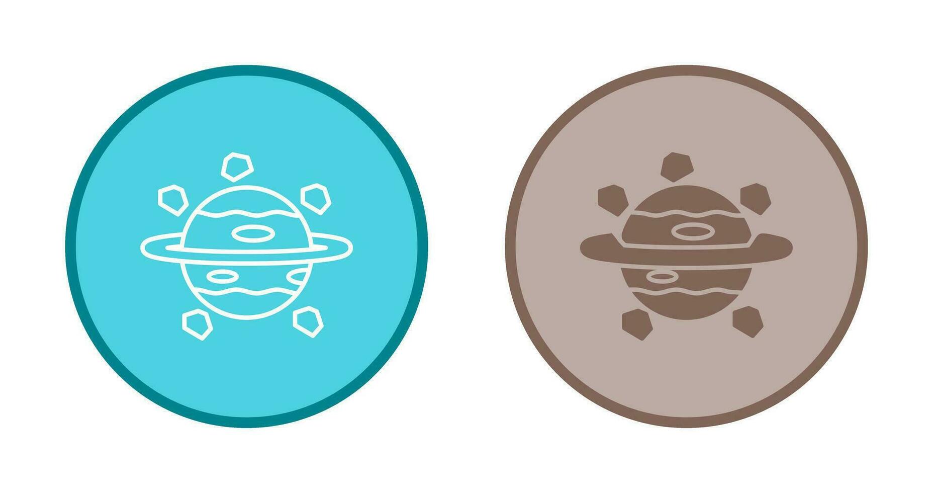 Saturn Vector Icon