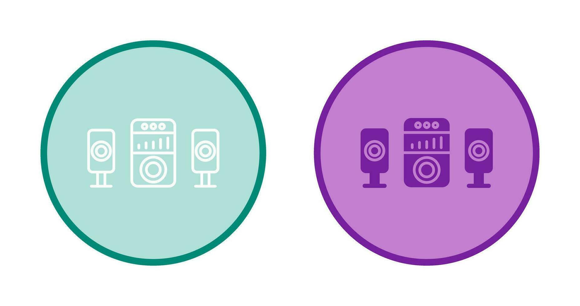 Sound System Vector Icon