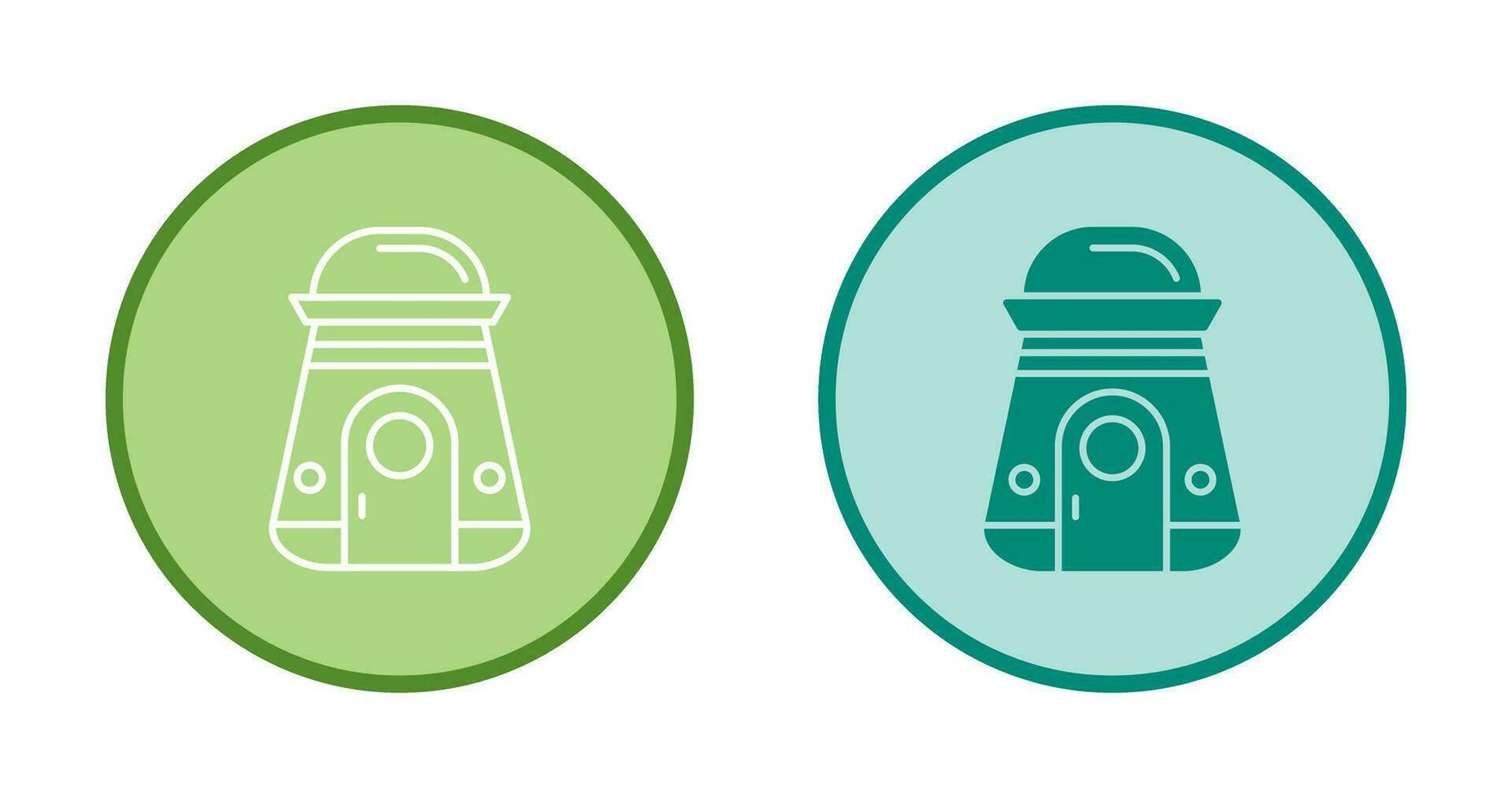 Space Capsule Vector Icon