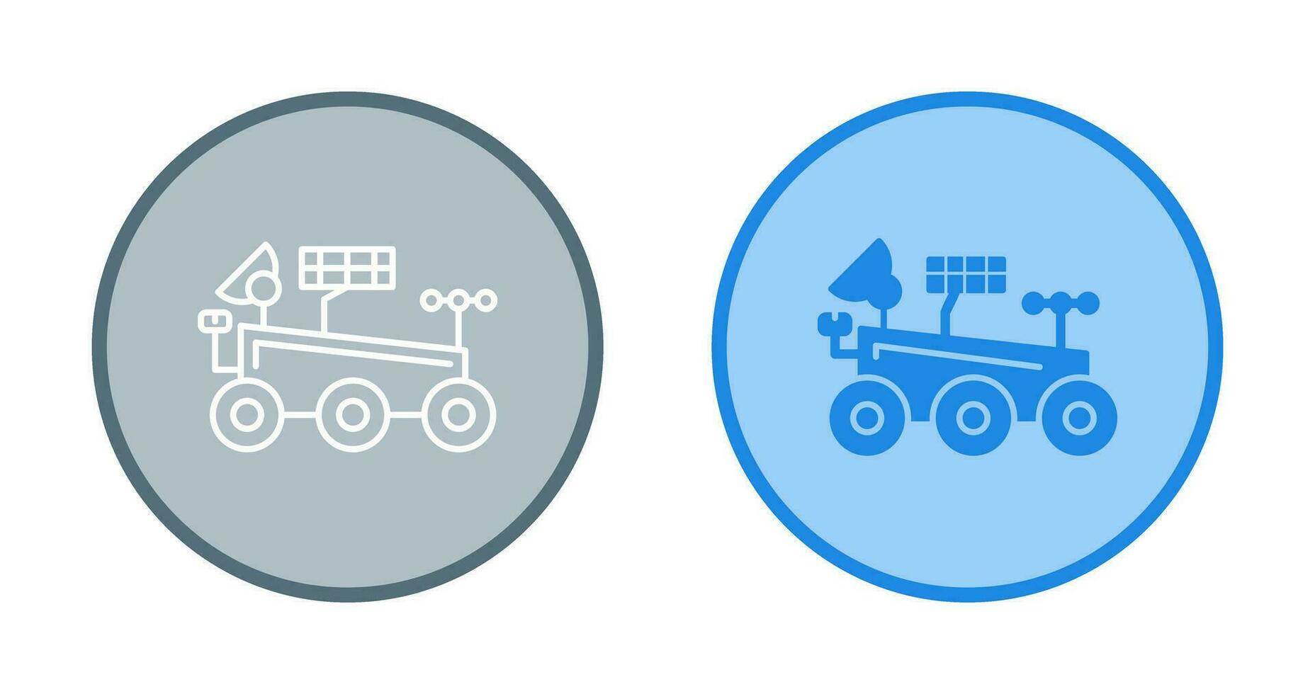 Mars Rover Vector Icon