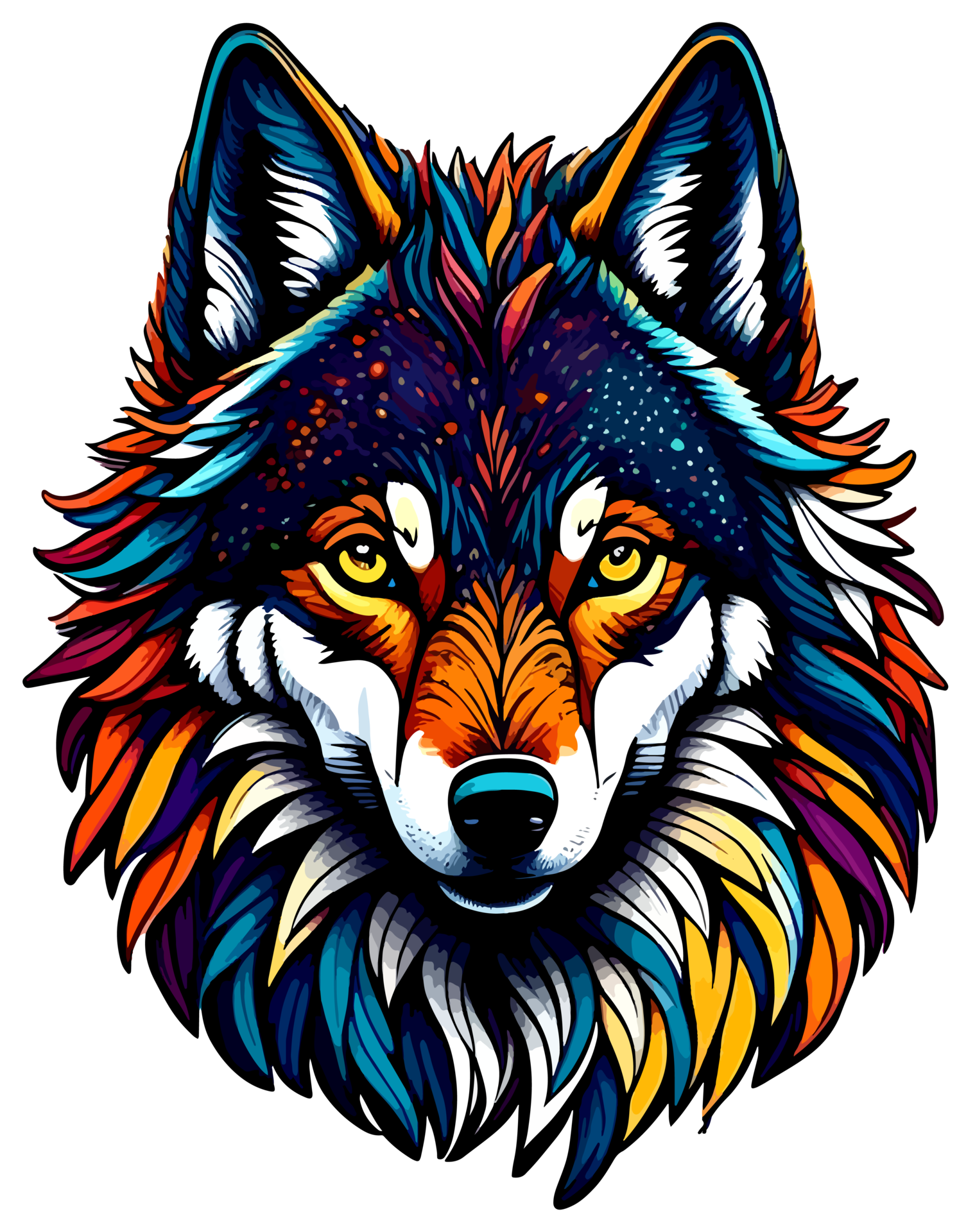 Wolf Face PNG Images  Free Photos, PNG Stickers, Wallpapers