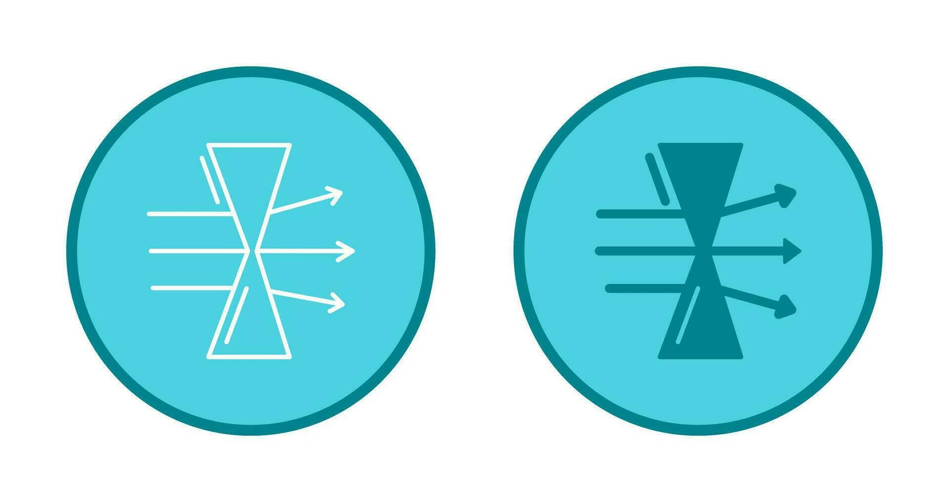 Dispersion Vector Icon
