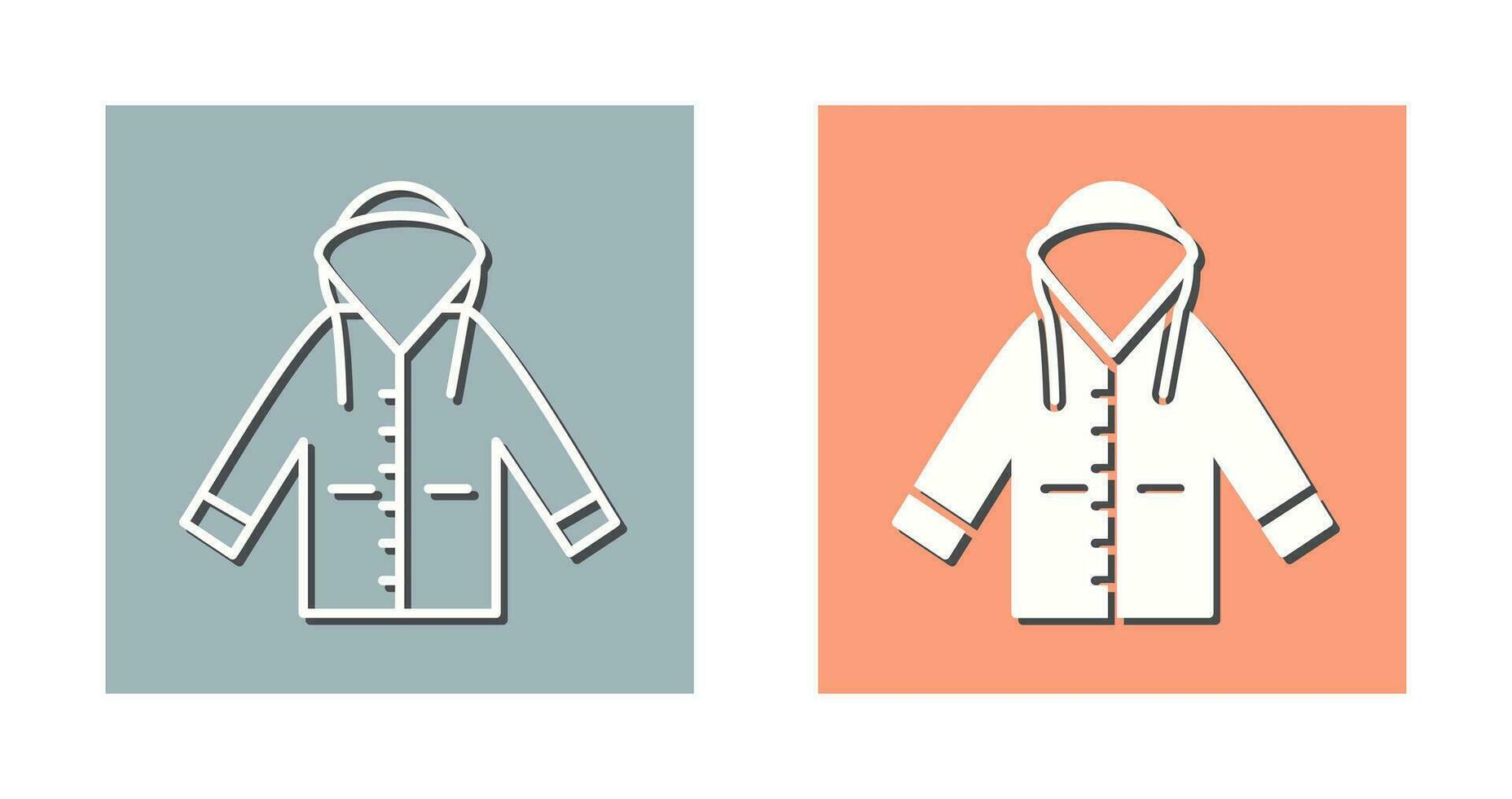 Raincoat Vector Icon