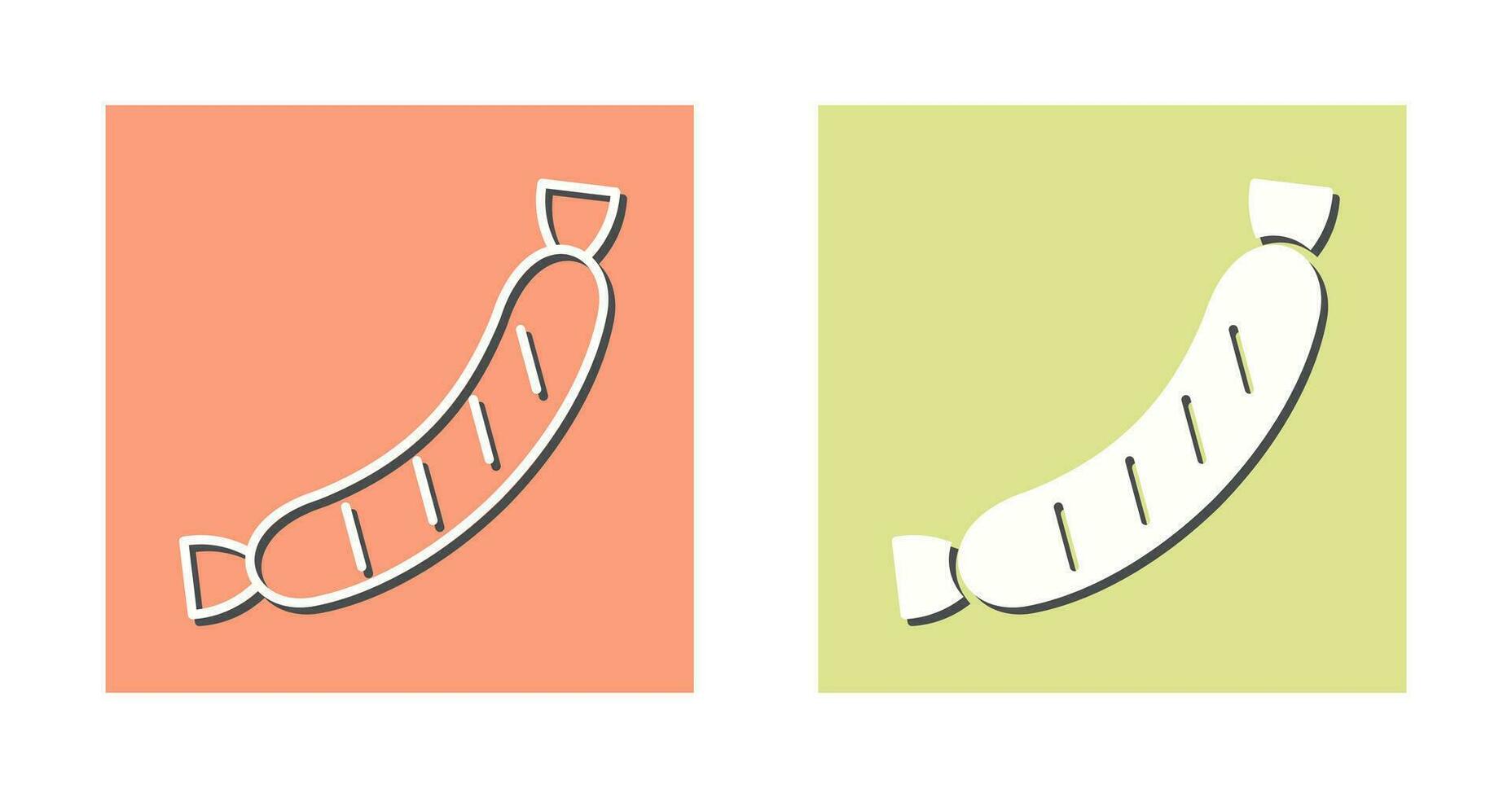 Sausage Vector Icon