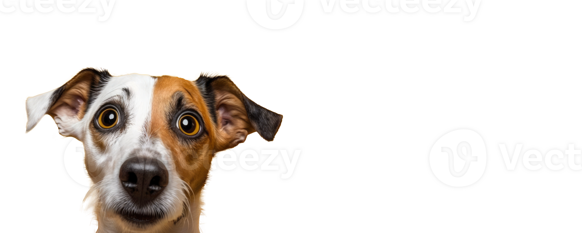 Tier Hund auf transparent Hintergrund, png Bild, generativ ai