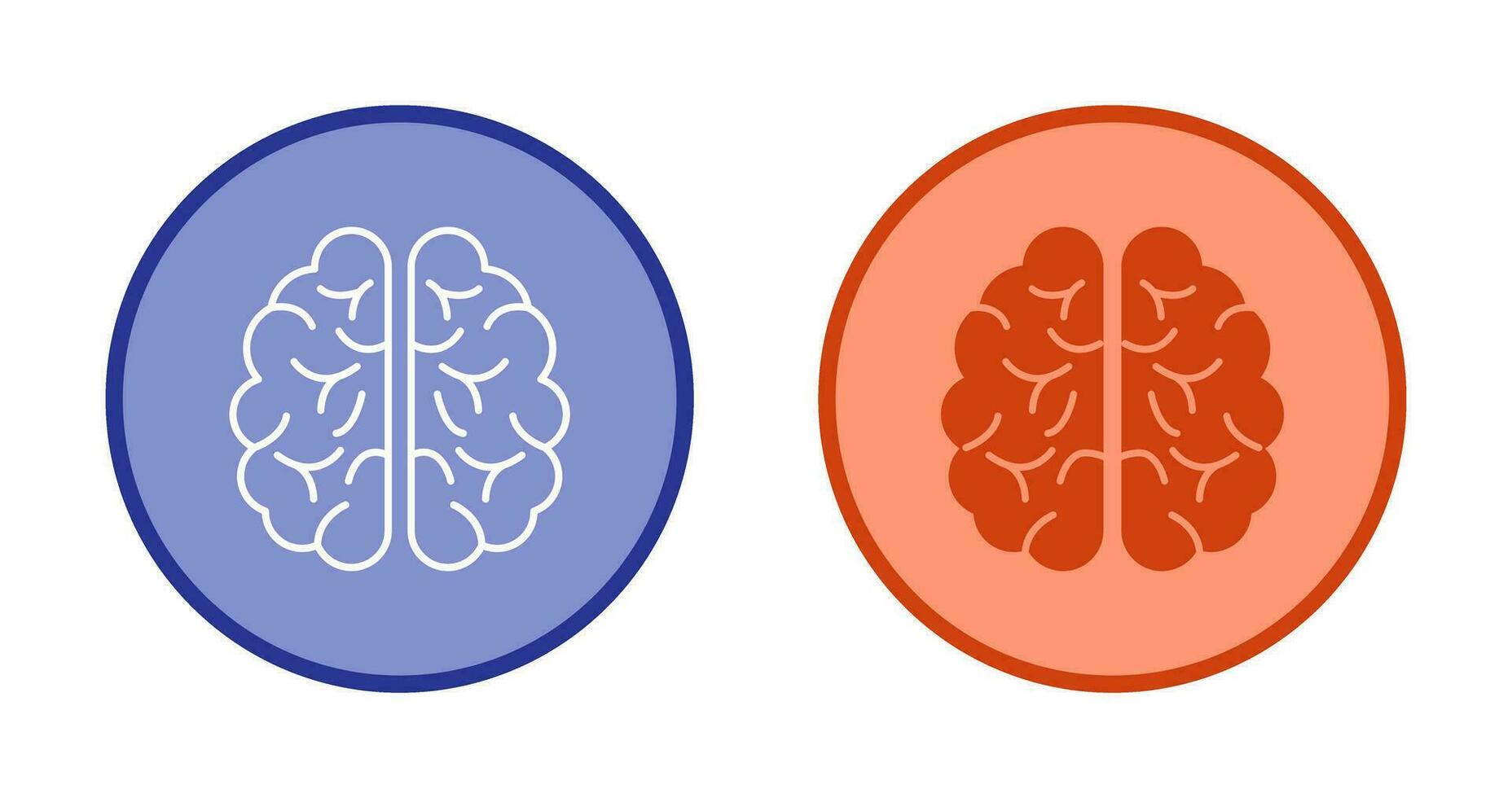 icono de vector de cerebro