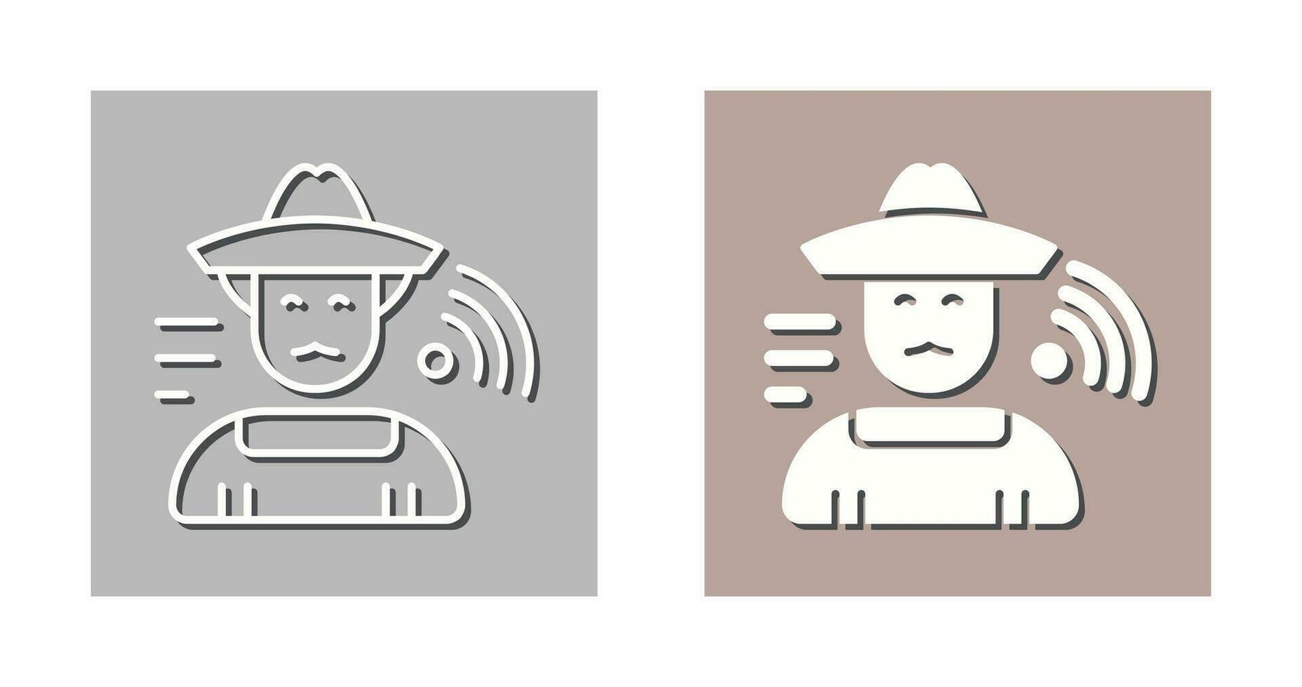 Farmer Vector Icon