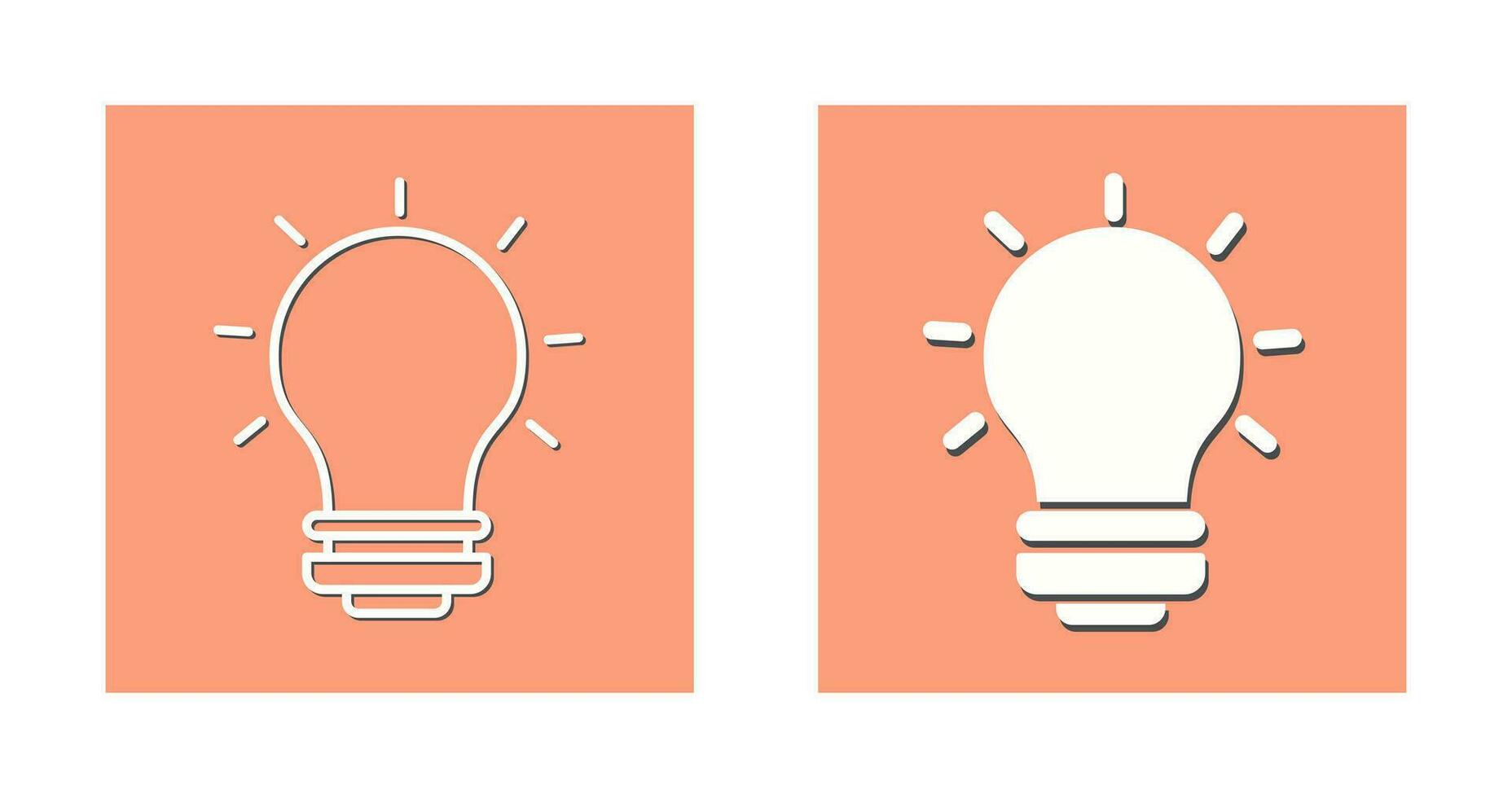 Light Bulb Vector Icon
