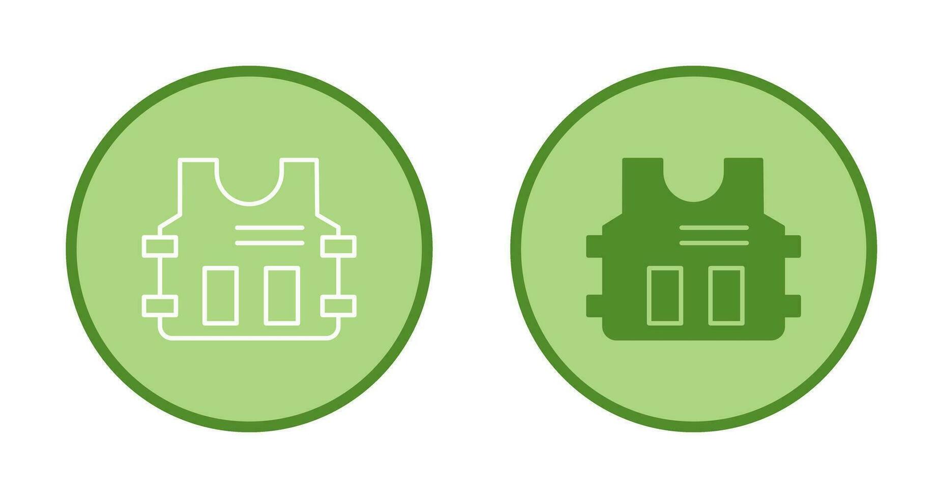 Police Vest Vector Icon